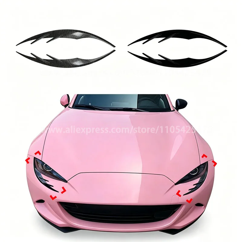 Car Headlight Fang Eyelid Trim For Mazda MX5 ND Miata ABS Sport Tuning Head Lamp Eyebrow Decor Cover
Car Headlight Fang Eyelid Trim For Mazda MX5 ND Miata ABS Sport Tuning Head Lamp Eyebrow Decor Cover