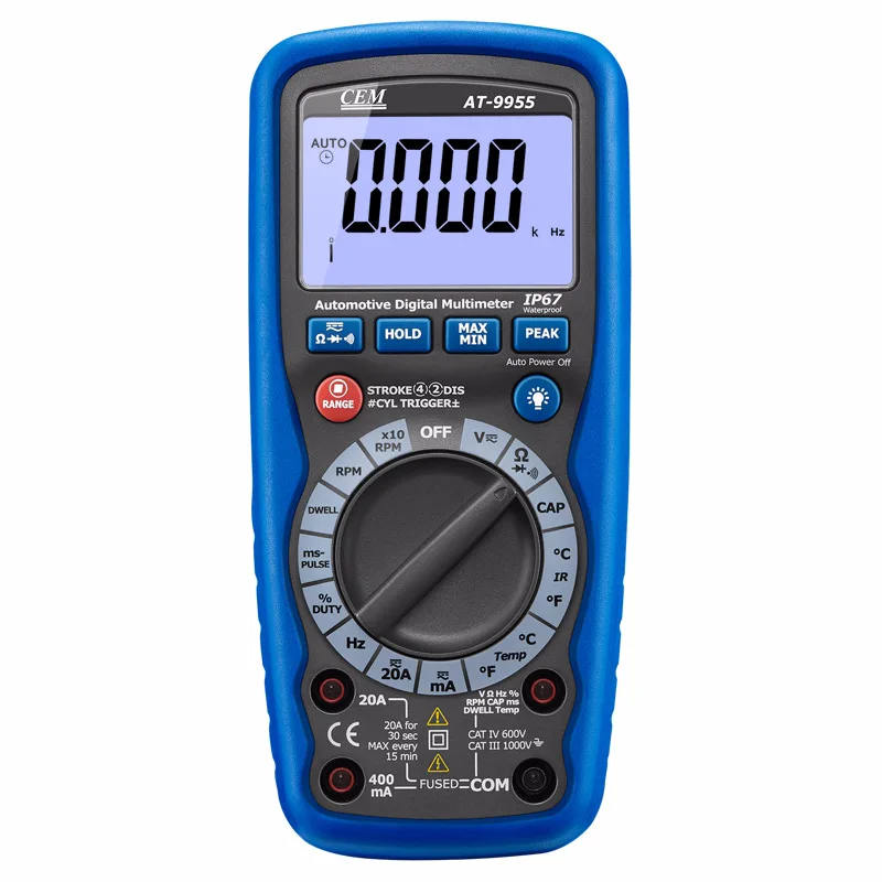 AT-9955 Car Digital Multimeter With Function
AT-9955 Car Digital Multimeter With Function