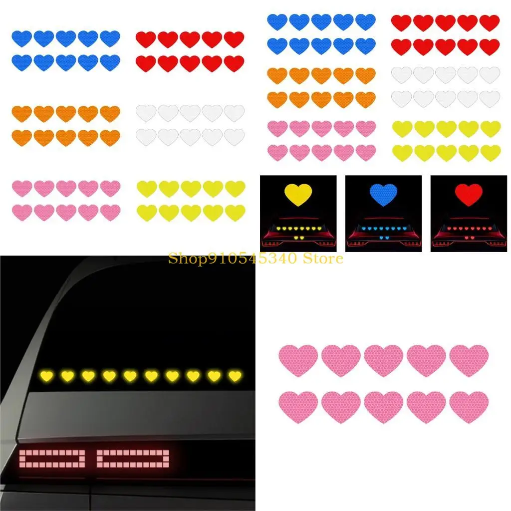 U2JA 10PCS Small Heart Car Stickers Reflective Protective Decals Adhesive Clings For Automotive Body Repair And Customization
U2JA 10PCS Small Heart Car Stickers Reflective Protective Decals Adhesive Clings For Automotive Body Repair And Customization