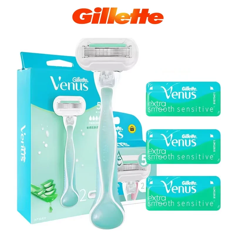 Gillette Venus Women's Razor Deluxe Smooth 5 Layers Shaving Blades razor Lady Hair Removal Replacement Blade For Women
Gillette Venus Women's Razor Deluxe Smooth 5 Layers Shaving Blades razor Lady Hair Removal Replacement Blade For Women