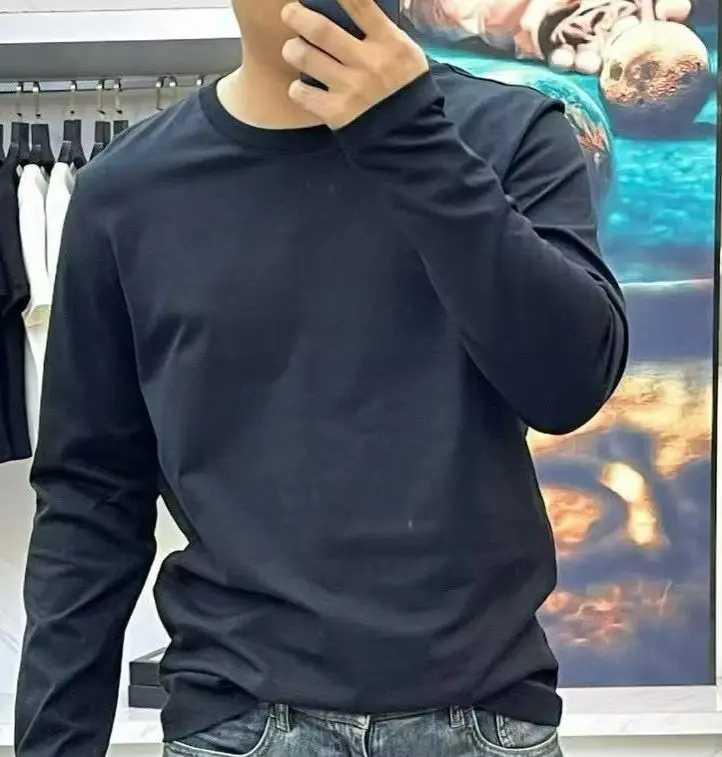 BC Italian autumn and winter new old money style men's fashion casual long-sleeved T-shirt solid color crew neck bottoming shirt
BC Italian autumn and winter new old money style men's fashion casual long-sleeved T-shirt solid color crew neck bottoming shirt