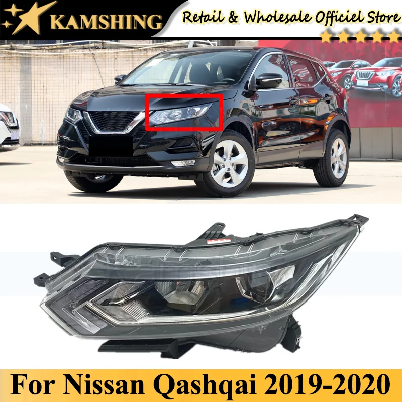 CAPQX Low configuration Front bumper head light lamp For Nissan Qashqai 2019 2020 head lamp light headlamp
CAPQX Low configuration Front bumper head light lamp For Nissan Qashqai 2019 2020 head lamp light headlamp