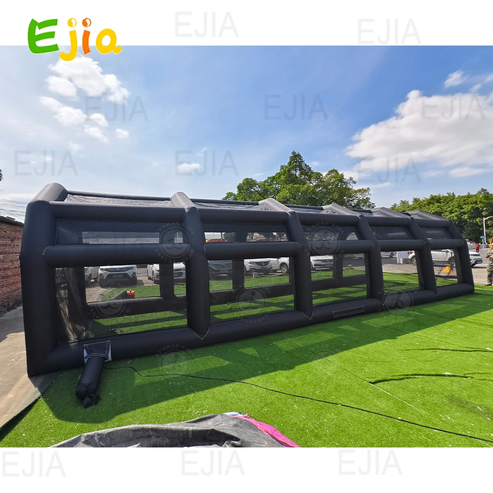 20/40FT Oxford Inflatable Baseball Batting Cage Baseball Hitting Bearing Field With Durable Baseball Netting For Club Training
20/40FT Oxford Inflatable Baseball Batting Cage Baseball Hitting Bearing Field With Durable Baseball Netting For Club Training