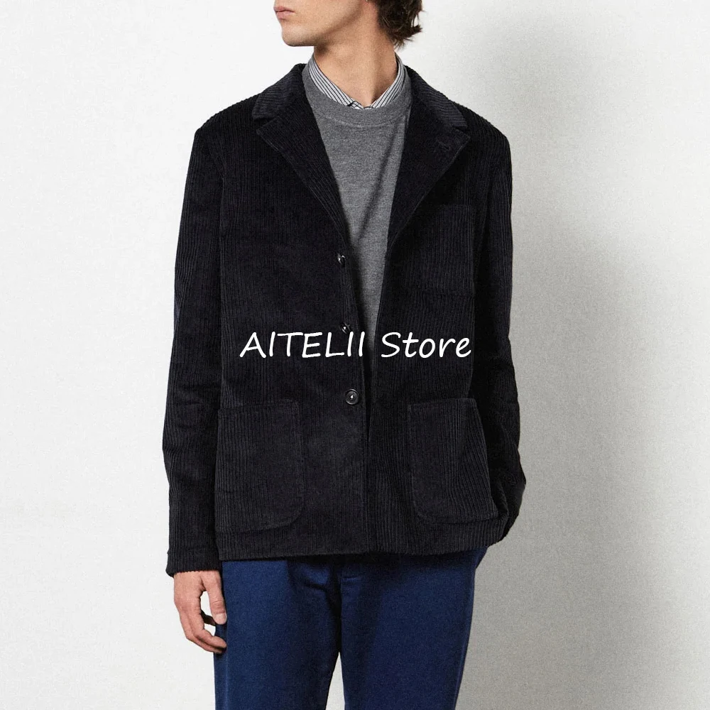 Мужская вельветовая куртка Вечерние куртки для костюма Топ Роскошный мужской костюм Расширенный внешний новый пальто и куртки Элегантные мужские пальто Пальто
Мужская вельветовая куртка Вечерние куртки для костюма Топ Роскошный мужской костюм Расширенный внешний новый пальто и куртки Элегантные мужские пальто Пальто