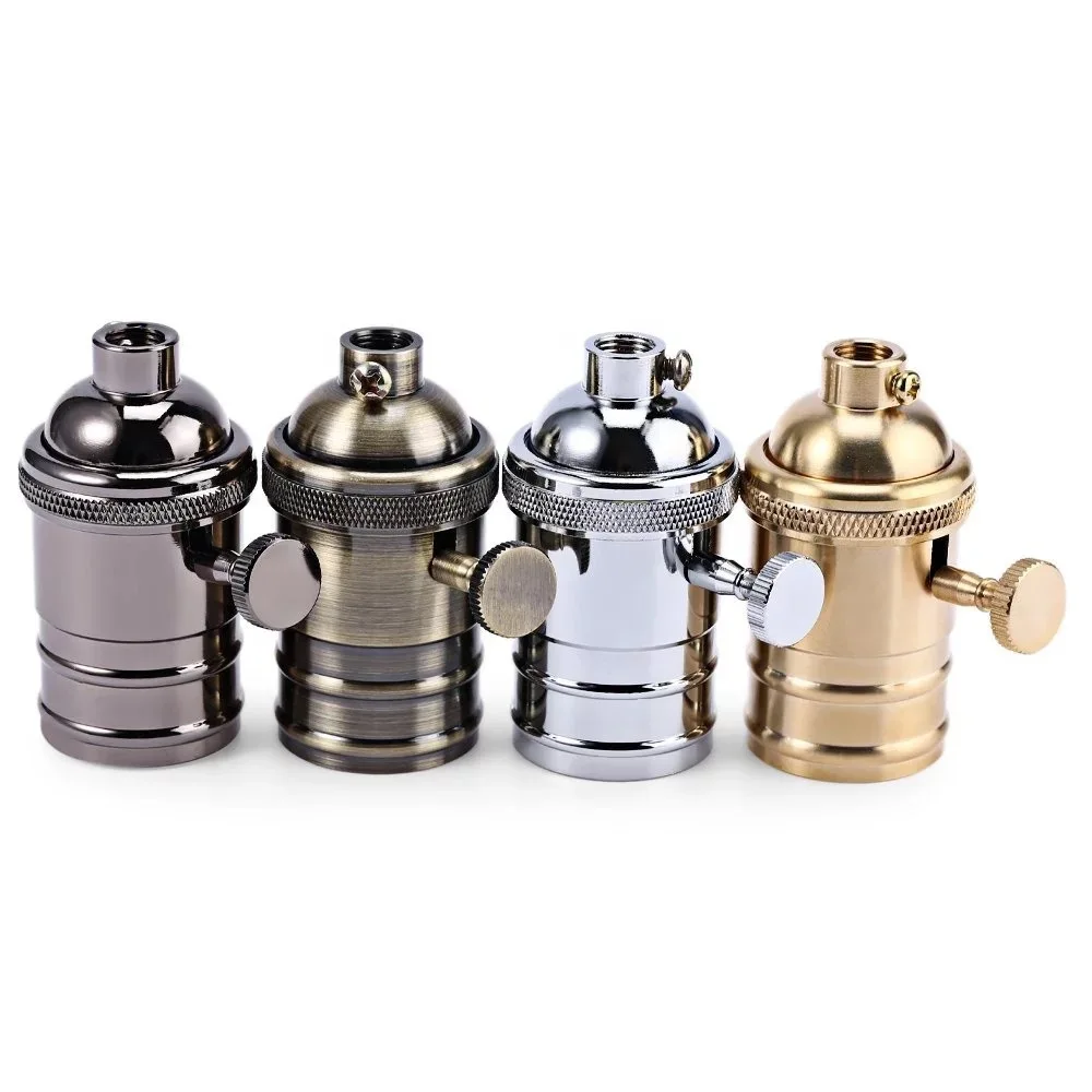 1 Pc Classic Retro E27 Lamp Socket Vintage Light Holder Industrial Bulb Lamp Bases Lighting Accessories Lamp Bases
1 Pc Classic Retro E27 Lamp Socket Vintage Light Holder Industrial Bulb Lamp Bases Lighting Accessories Lamp Bases