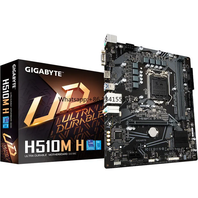 G IGABYTE H510M H ATX DDR4 Gaming Motherboard For10400F/10105F/G6405/G5905/11400/11600 Cpu Supports Core I3 I5 I7 I9 Processor
G IGABYTE H510M H ATX DDR4 Gaming Motherboard For10400F/10105F/G6405/G5905/11400/11600 Cpu Supports Core I3 I5 I7 I9 Processor