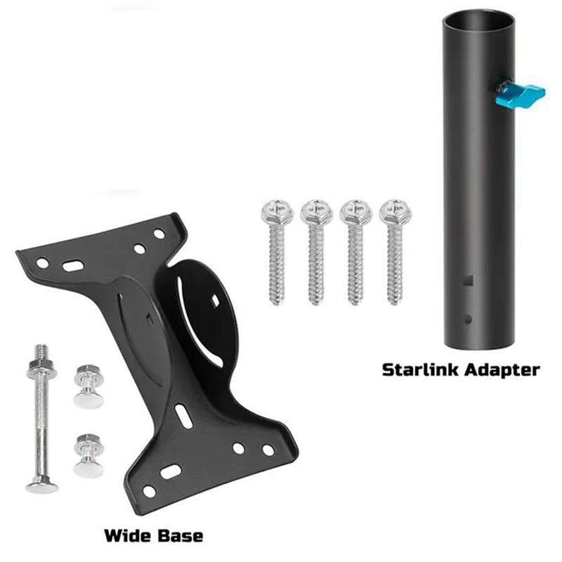 Adjustable For Starlink Roof Mount,For Starlink Pole Mount,For Starlink Antenna Mount With Mount Adapter,For Starlink V2
Adjustable For Starlink Roof Mount,For Starlink Pole Mount,For Starlink Antenna Mount With Mount Adapter,For Starlink V2
