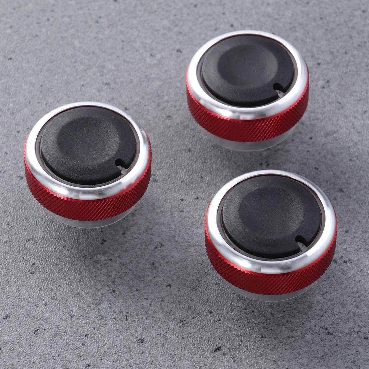 3pcs Air Conditioning Control Knob Red For Focus 2 3 2005-2014 Mondeo Alloy Ac Button Switch Interior Ring Light Dash Upgrade
3pcs Air Conditioning Control Knob Red For Focus 2 3 2005-2014 Mondeo Alloy Ac Button Switch Interior Ring Light Dash Upgrade