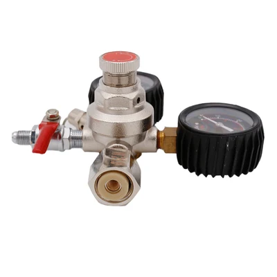 Brewing CO2 Cylinder Decompression Regulator Device Homebrew CO2 pressure Regulator Gas Gauge
Brewing CO2 Cylinder Decompression Regulator Device Homebrew CO2 pressure Regulator Gas Gauge