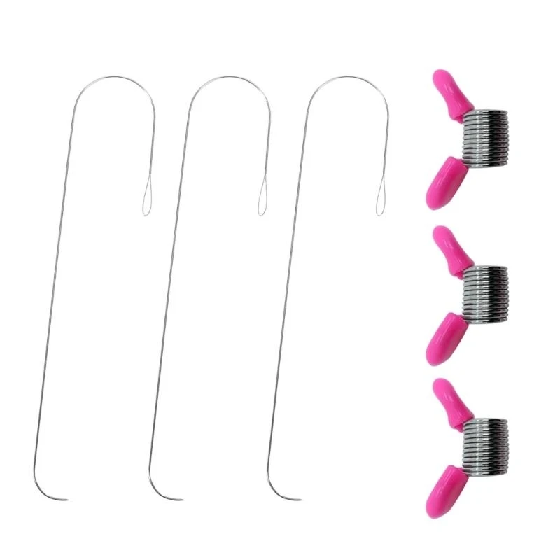 Large Eye Bead Needle Spring Cord Ends for Easy Threading in Jewelry Crafts
Large Eye Bead Needle Spring Cord Ends for Easy Threading in Jewelry Crafts