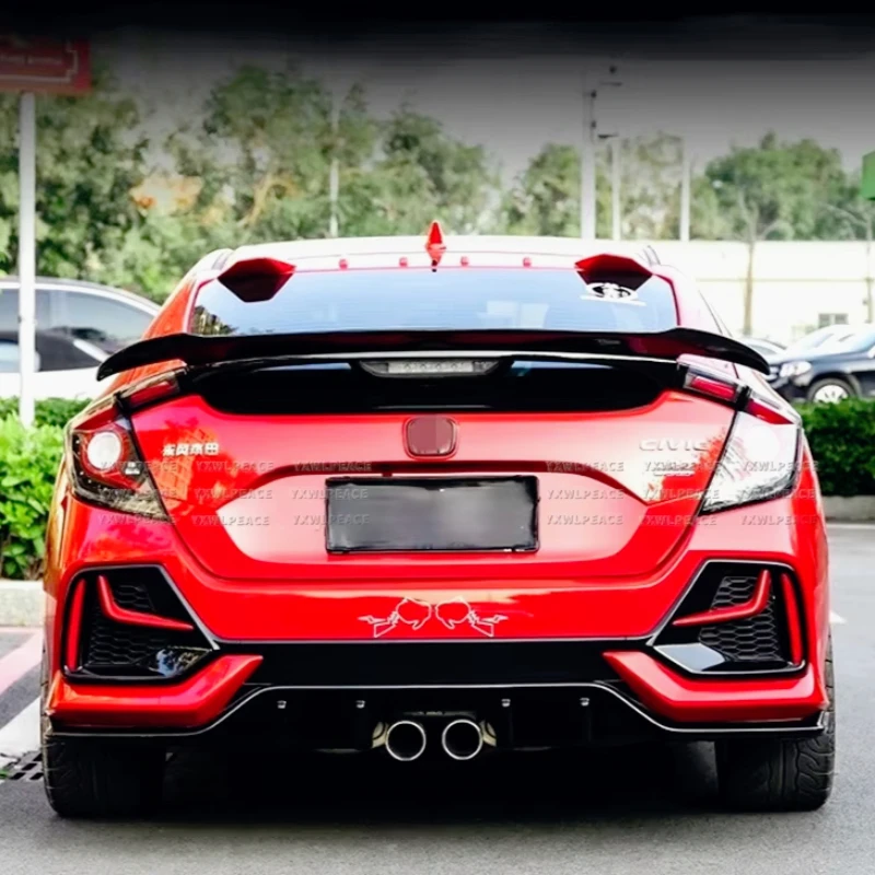 For Honda Civic Hatchback 2016 2017 2018 2019 2020 Spoiler ABS Plastic Primer Color Rear Trunk Lip Spoiler Wing Car Accessories
For Honda Civic Hatchback 2016 2017 2018 2019 2020 Spoiler ABS Plastic Primer Color Rear Trunk Lip Spoiler Wing Car Accessories