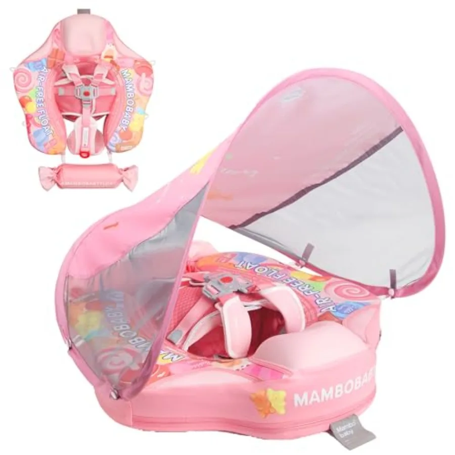 Float with Canopy Removable Baby Swimming Pool Float Non Inflatable Baby Safety Float Upgraded Tail Soft Skin-Friendl
Float with Canopy Removable Baby Swimming Pool Float Non Inflatable Baby Safety Float Upgraded Tail Soft Skin-Friendl
