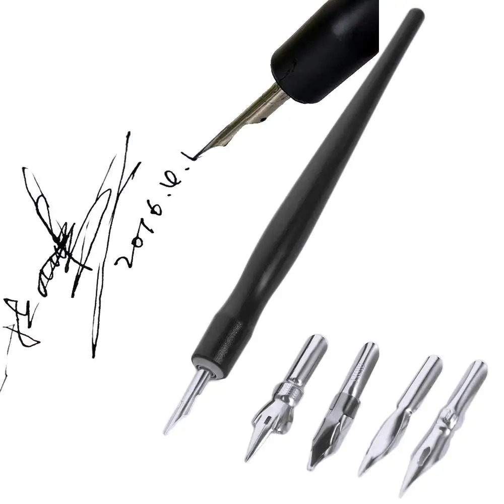 Avoid Scrubbing Panel Line Pen Leaking Pen Convenient Infiltration Line Pen Assembly with 5 Nibs Permeation Pen Drawing
Avoid Scrubbing Panel Line Pen Leaking Pen Convenient Infiltration Line Pen Assembly with 5 Nibs Permeation Pen Drawing