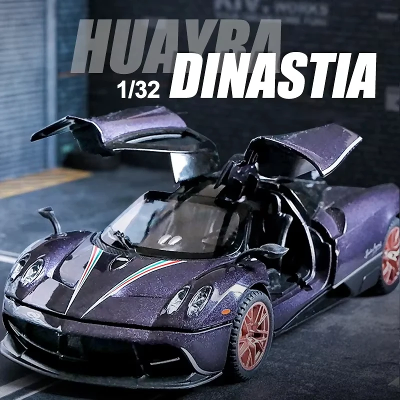 1/24 Pagani Huayra Dinastia, игрушка из сплава, модель спортивного автомобиля, имитация литья под давлением, металлический звук, свет, модель гоночного автомобиля для детей, подарки
1/24 Pagani Huayra Dinastia, игрушка из сплава, модель спортивного автомобиля, имитация литья под давлением, металлический звук, свет, модель гоночного автомобиля для детей, подарки