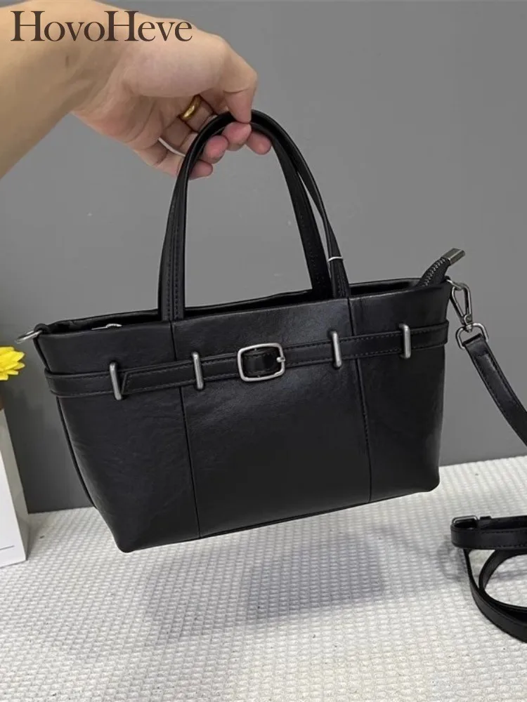 Women Solid Color Retro Genuine Leather Small Tote Handbag Office Ladies Real Cowskin Single Shoulder Bag Casual Crossbody Bags
Women Solid Color Retro Genuine Leather Small Tote Handbag Office Ladies Real Cowskin Single Shoulder Bag Casual Crossbody Bags