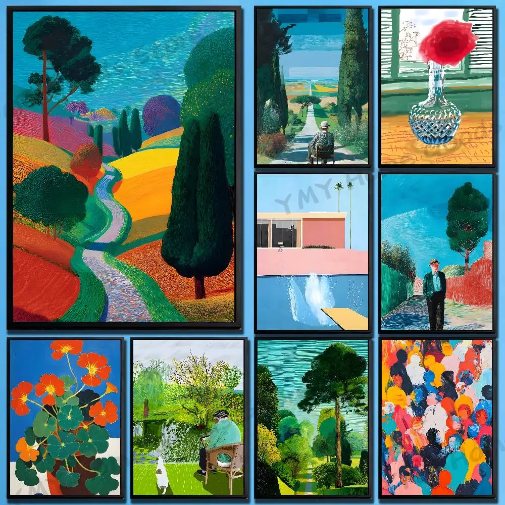 British Pop Digital Artist D-David H-Hockney Poster HD Art Sticky Wall Waterproof For Bedroom Game Room Wall Home Decor Gifts
British Pop Digital Artist D-David H-Hockney Poster HD Art Sticky Wall Waterproof For Bedroom Game Room Wall Home Decor Gifts