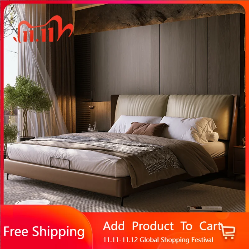 Design Leather Massage Bed Modern Sofa Luxury Bedroom Queen Double Sleeping Girls Bed Safe Wooden Muebles Lounge Suite Furniture
Design Leather Massage Bed Modern Sofa Luxury Bedroom Queen Double Sleeping Girls Bed Safe Wooden Muebles Lounge Suite Furniture