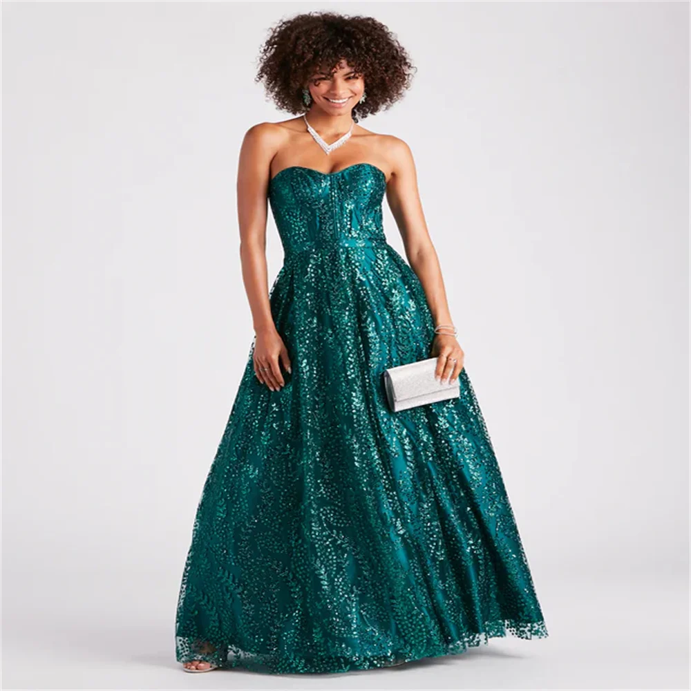 2023 Ball Gowns Sequin Sexy Prom Dresses Off-The-Shoulder Sleevesless Plus Size Simple Formal Dresses for Women's Evening Party
2023 Ball Gowns Sequin Sexy Prom Dresses Off-The-Shoulder Sleevesless Plus Size Simple Formal Dresses for Women's Evening Party