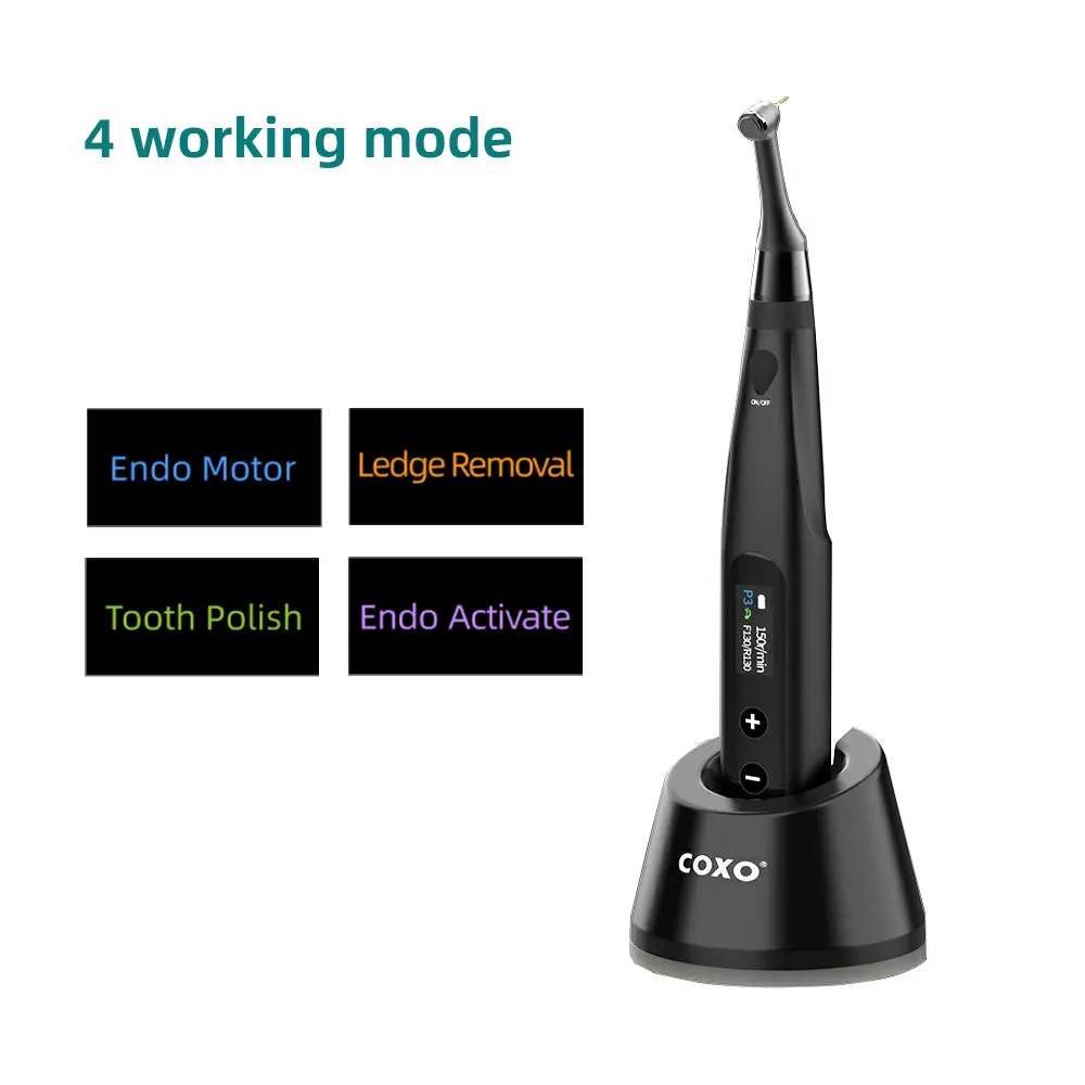 COXO C-SMART MINI AP+ Brushless Endo Motor Apex Locator & Endodontic Treatment Contactless Charging,4 Working Modes
COXO C-SMART MINI AP+ Brushless Endo Motor Apex Locator & Endodontic Treatment Contactless Charging,4 Working Modes