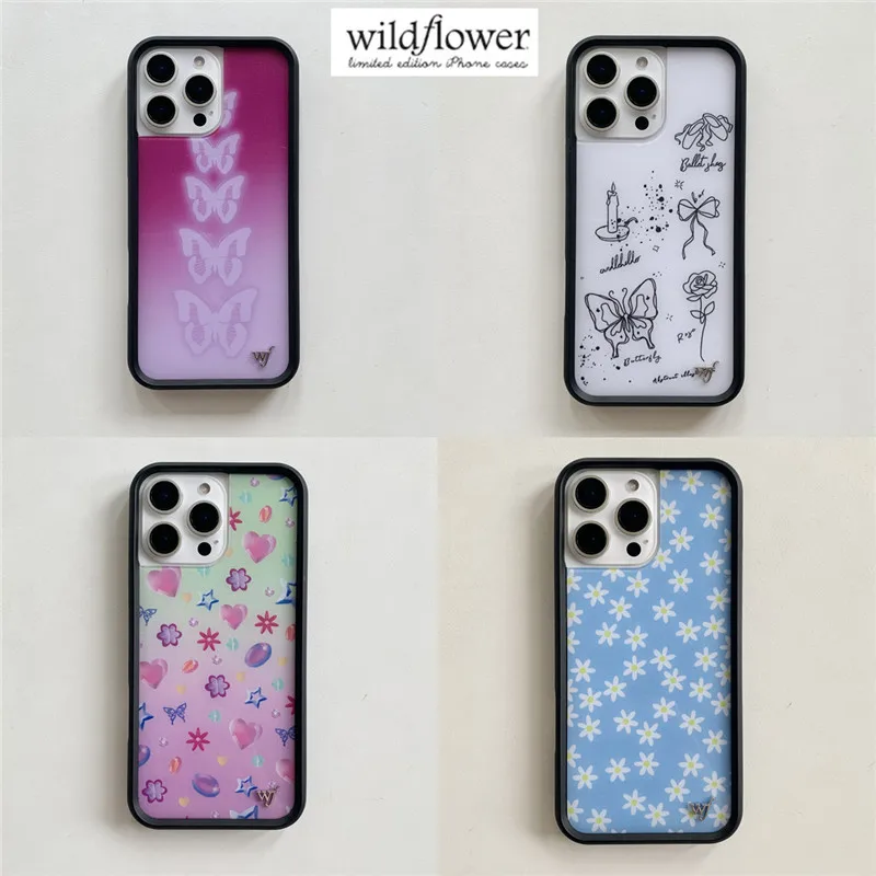 Wildflower Cases Neon Butterfly Phone Case for iPhone 16 15 14 13 11 12 Pro Max Plus 16pro 17 Pro Max WF Girl Bule Daisy Cover
Wildflower Cases Neon Butterfly Phone Case for iPhone 16 15 14 13 11 12 Pro Max Plus 16pro 17 Pro Max WF Girl Bule Daisy Cover