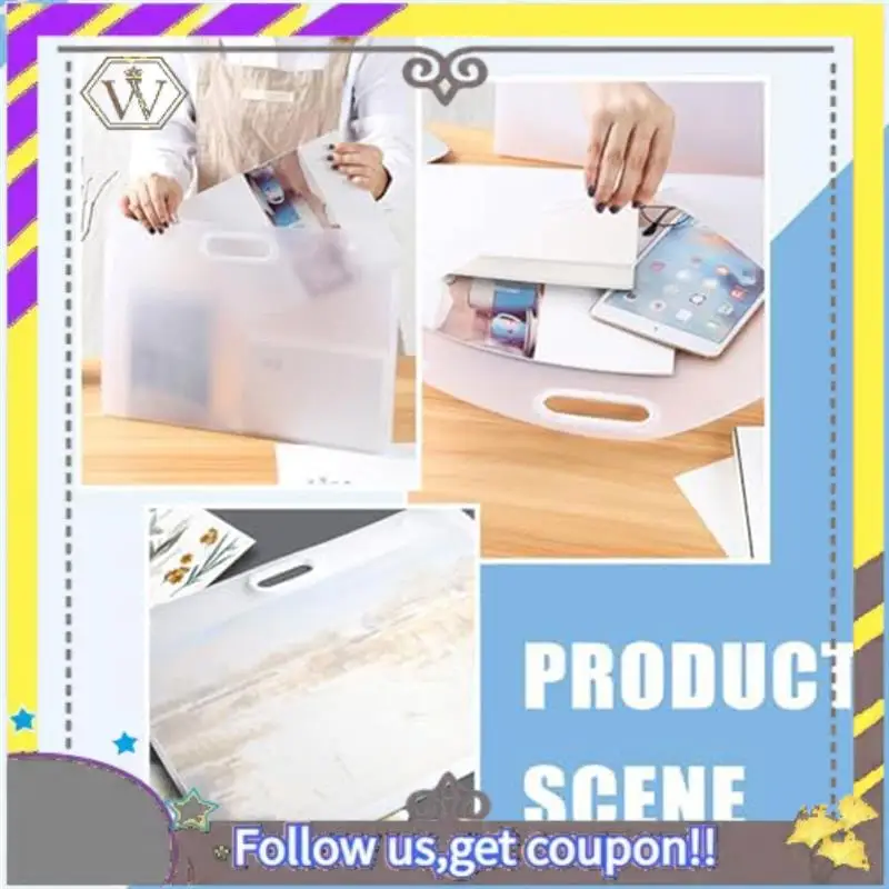 New 2Pcs Plastic Art Folders Waterproof Folders With Handles For Painting Sketch Photography Art
New 2Pcs Plastic Art Folders Waterproof Folders With Handles For Painting Sketch Photography Art