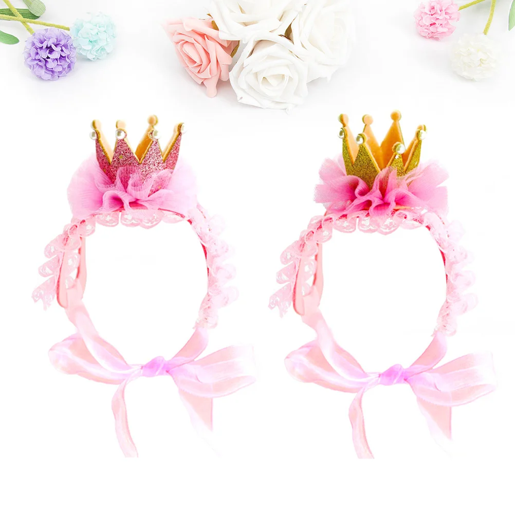 2pcs Pet Headband For Dog Cat Lace Crown Costume Accessories Festival Party Outfit Chic Fashionable Easy Wear Comfortable Skin
2pcs Pet Headband For Dog Cat Lace Crown Costume Accessories Festival Party Outfit Chic Fashionable Easy Wear Comfortable Skin