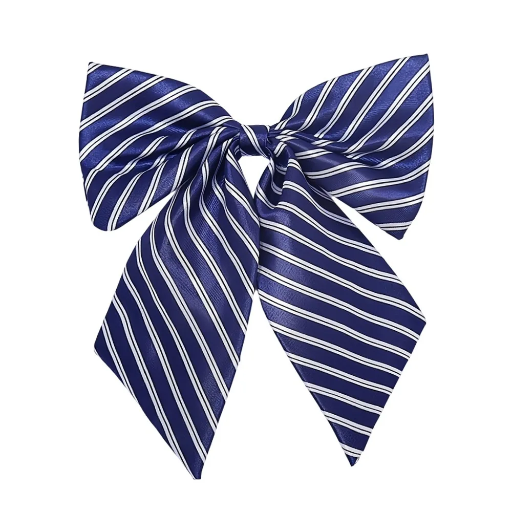 Fashion Stripe Women Necktie Dots Adjustable Cravat Korean Style Uniform Shirt Bowknot Neckties Airline Stewardess
Fashion Stripe Women Necktie Dots Adjustable Cravat Korean Style Uniform Shirt Bowknot Neckties Airline Stewardess
