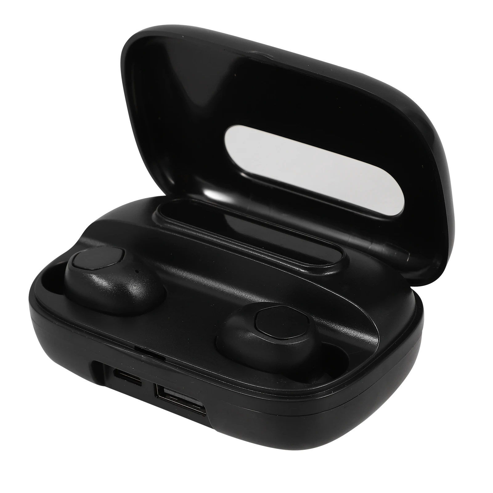 1 Pair Headphones Waterproof Ipx7 Wireless Stereo Earbuds 8D Sound Noise Cancelling Led Display Charging Dock Outdoor
1 Pair Headphones Waterproof Ipx7 Wireless Stereo Earbuds 8D Sound Noise Cancelling Led Display Charging Dock Outdoor