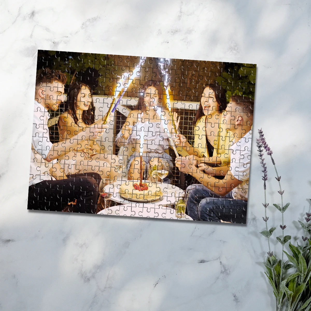 35/300/500/1011pcs Personalized Custom Photo Puzzle Birthday party DIY Toy Decoration Collectiable Gift Present Christmas