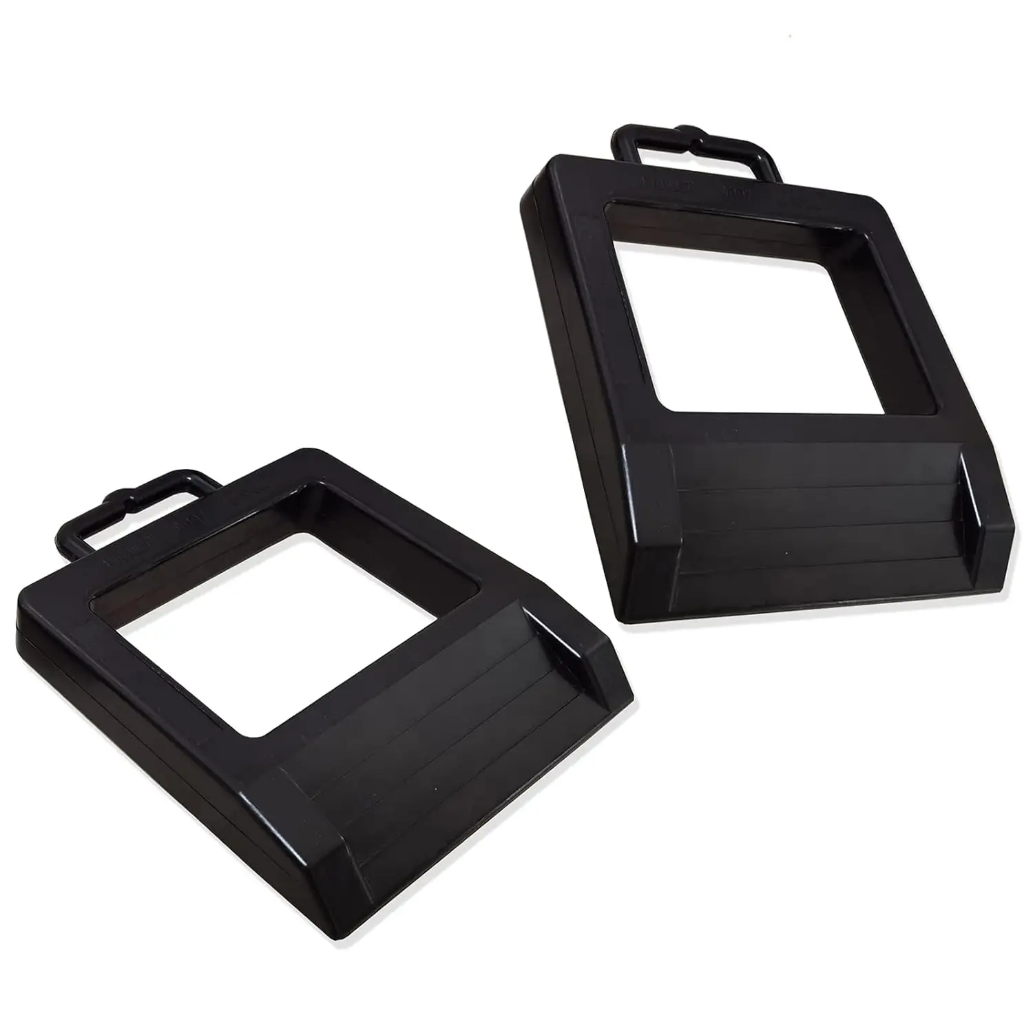 Rubber Heavy Duty Pallet Jack Wheel Chock 2 Pack, Anti-Slip Truck Stopper 14.2"x11.2"x2", Durable Rubber
Rubber Heavy Duty Pallet Jack Wheel Chock 2 Pack, Anti-Slip Truck Stopper 14.2"x11.2"x2", Durable Rubber