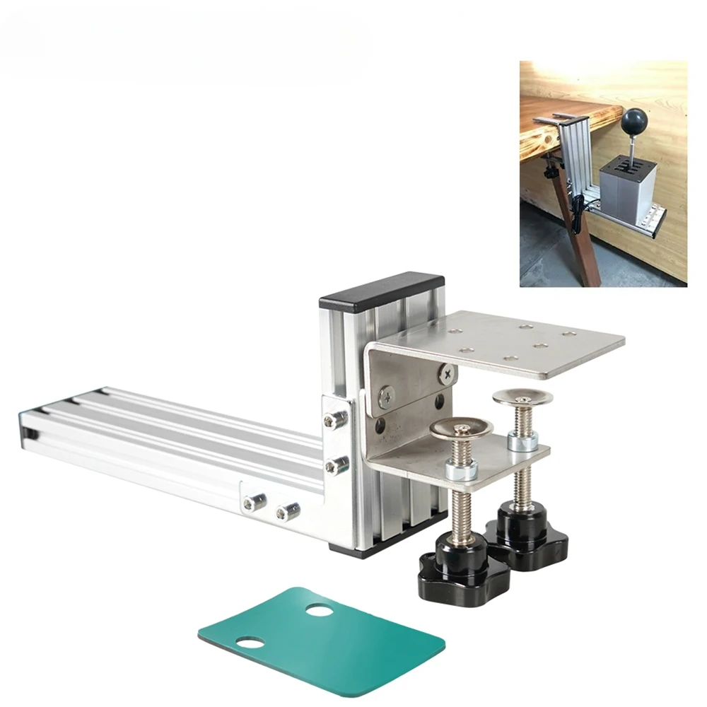 H Gear Shifter Fixture Clamp Mounting Simulation Racing Game Bracket For Logitech G29/G25/G27/G920 For Thrustmaster T300RS/GT
H Gear Shifter Fixture Clamp Mounting Simulation Racing Game Bracket For Logitech G29/G25/G27/G920 For Thrustmaster T300RS/GT