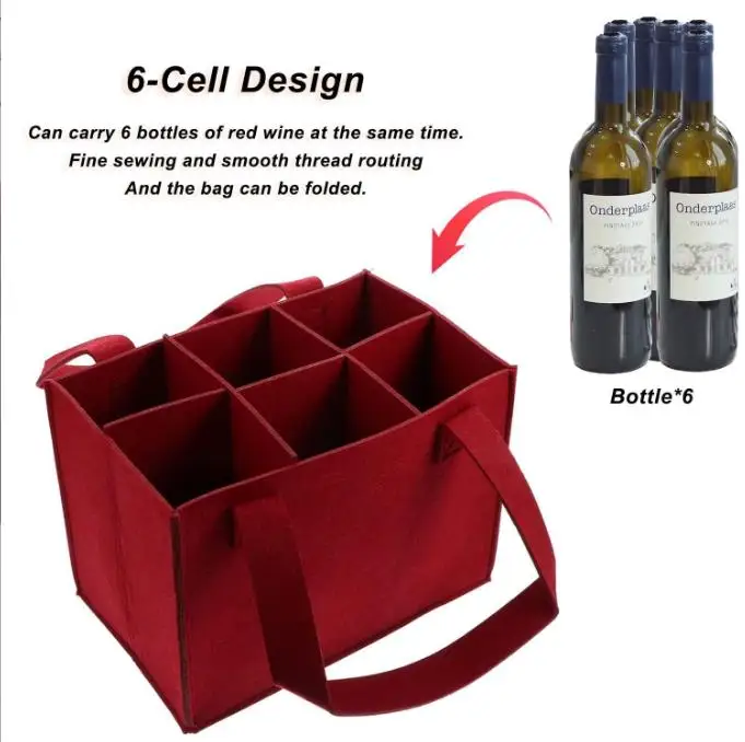 6-бутылочная фетровая сумка-держатель для бутылки вина, серая защитная сумка для хранения вина, моющаяся с ручкой для переноски, переноска для бутылки вина, свадьба
6-бутылочная фетровая сумка-держатель для бутылки вина, серая защитная сумка для хранения вина, моющаяся с ручкой для переноски, переноска для бутылки вина, свадьба