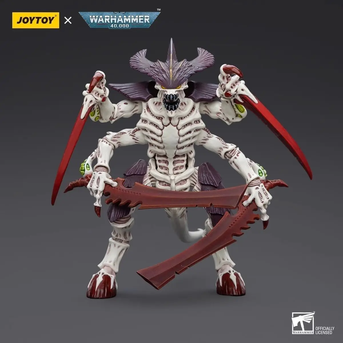 Genuine JOYTOY 1/18 Tyranids Hive Fleet Leviathan Tyranid Warrior with Boneswords Action Figures Desktop Ornaments Toys Gifts
Genuine JOYTOY 1/18 Tyranids Hive Fleet Leviathan Tyranid Warrior with Boneswords Action Figures Desktop Ornaments Toys Gifts
