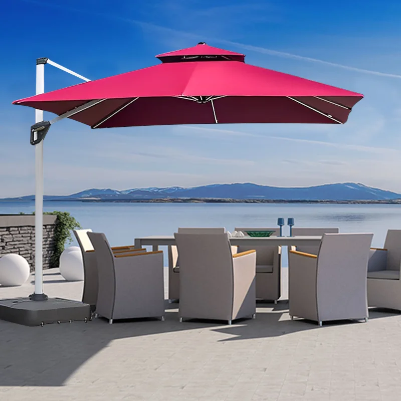 Customized Modern Outdoor Large Cantilever Umbrella Full Aluminium Commercial Restaurant Beach Patio Parasol
Customized Modern Outdoor Large Cantilever Umbrella Full Aluminium Commercial Restaurant Beach Patio Parasol