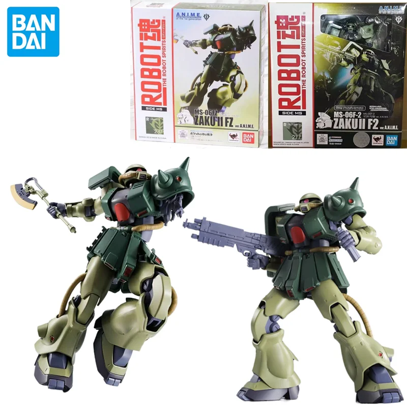In Stock BANDAI Original GUNDAM ROBOT Series ZAKU II F2 The Robot Spirits Anime Figure Model Toys ornament Collectible Gifts
In Stock BANDAI Original GUNDAM ROBOT Series ZAKU II F2 The Robot Spirits Anime Figure Model Toys ornament Collectible Gifts