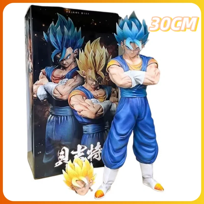 30cm Dragon Ball Z Vegetto Action Figure with Two Heads Anime DBZ Gogeta Figuras Manga Figurine GK Ornament Kid Toy Statue Model
30cm Dragon Ball Z Vegetto Action Figure with Two Heads Anime DBZ Gogeta Figuras Manga Figurine GK Ornament Kid Toy Statue Model