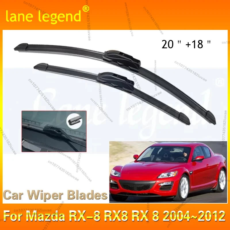 2x For Mazda RX-8 RX8 RX 8 2004~2012 Front Boneless Frameless Wiper Blades Rubber Auto Window Windscreen Windshield U J Hook Arm
2x For Mazda RX-8 RX8 RX 8 2004~2012 Front Boneless Frameless Wiper Blades Rubber Auto Window Windscreen Windshield U J Hook Arm