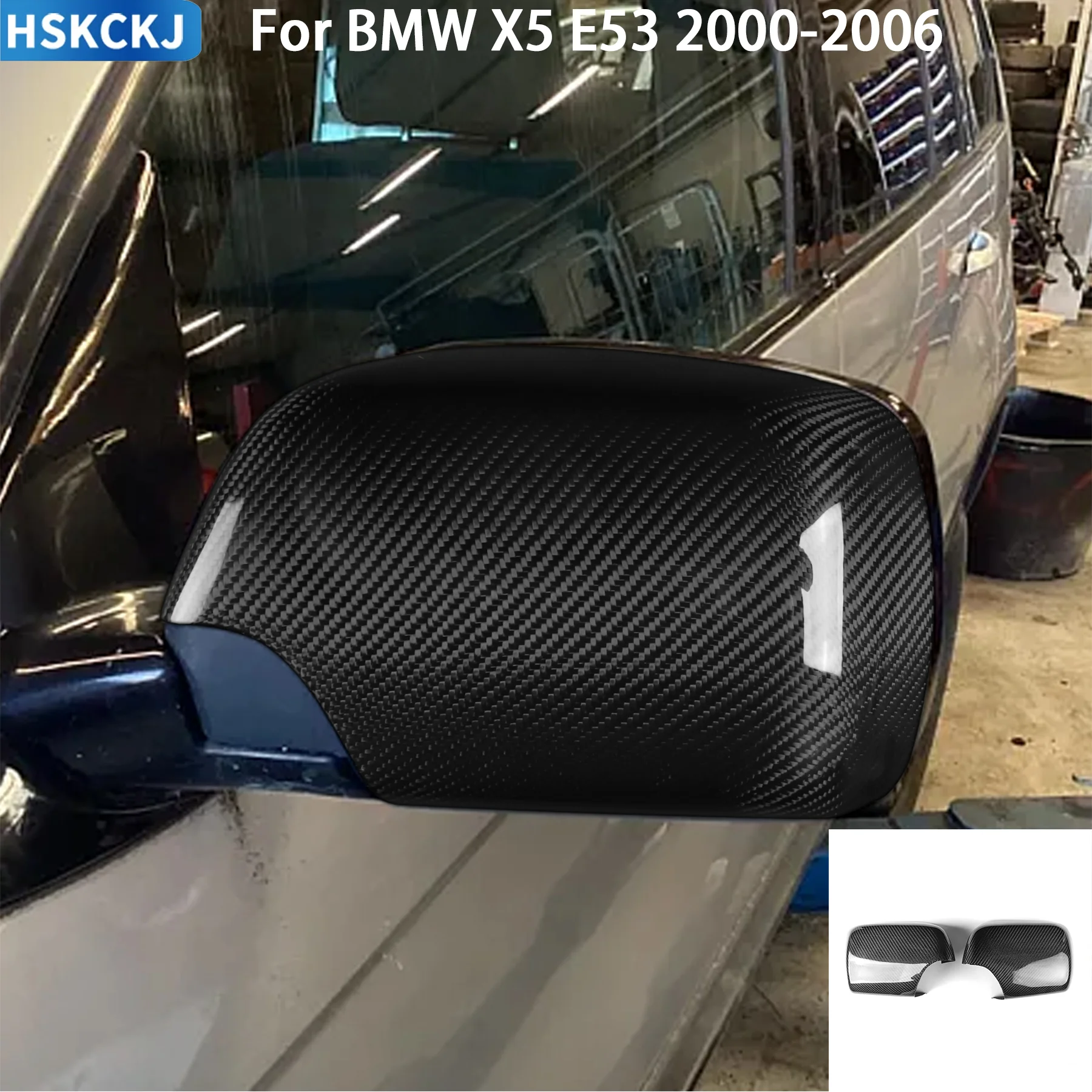 FOR BMW X5 E53 2000-2006 Real Carbon Fiber Car Rearview Mirror Cover Decorative Cover Decoration Exterior Accessory Renovation
FOR BMW X5 E53 2000-2006 Real Carbon Fiber Car Rearview Mirror Cover Decorative Cover Decoration Exterior Accessory Renovation
