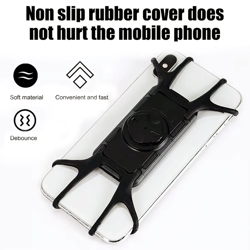 Removable Silicone Bicycle Mobile Phone Holder Universal Motorcycle Scooter Cell Phone Bracket For Sram Garmin Bike Phone Stand
Removable Silicone Bicycle Mobile Phone Holder Universal Motorcycle Scooter Cell Phone Bracket For Sram Garmin Bike Phone Stand