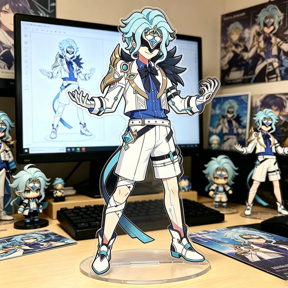 Game Genshin Impact Il Dottore The Doctor Columbina Sandrone Pantalone Cosplay Stand Acrylic Standing Plate Desktop Accessory
Game Genshin Impact Il Dottore The Doctor Columbina Sandrone Pantalone Cosplay Stand Acrylic Standing Plate Desktop Accessory