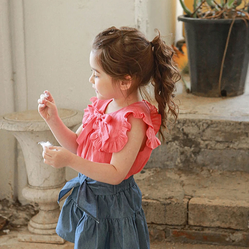 Kids Tops Summer 2026 Girls Korean Style Shirt with Bowtie Collar Versatile Stock Available Now for Kids Clothing
Kids Tops Summer 2026 Girls Korean Style Shirt with Bowtie Collar Versatile Stock Available Now for Kids Clothing