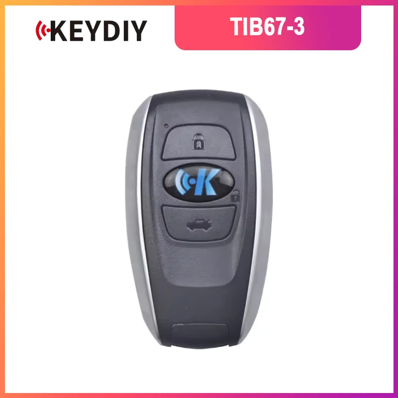 KEYDIY TIB67 Smart Key 3 Buttons With 8A 4D Chip Type Transponder For Subaru TIB67-3
KEYDIY TIB67 Smart Key 3 Buttons With 8A 4D Chip Type Transponder For Subaru TIB67-3