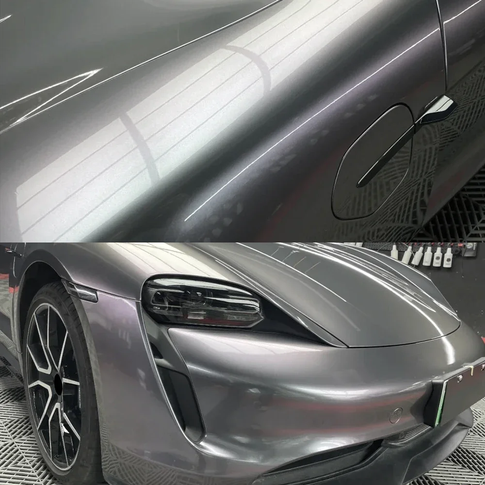 Автомобильная наклейка с бриллиантами, капри, серая и фиолетовая пленка, виниловая пленка, пленка для изменения цвета, ПЭТ, без пузырьков, наклейки, автомобильная наклейка, интерьер, внешний вид
Автомобильная наклейка с бриллиантами, капри, серая и фиолетовая пленка, виниловая пленка, пленка для изменения цвета, ПЭТ, без пузырьков, наклейки, автомобильная наклейка, интерьер, внешний вид