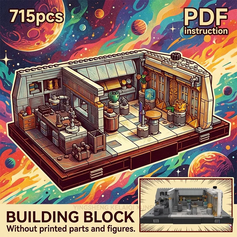 Galaxy Spaceship Room Scene Star movie DIY Construction Set Building Bricks Toy
Galaxy Spaceship Room Scene Star movie DIY Construction Set Building Bricks Toy