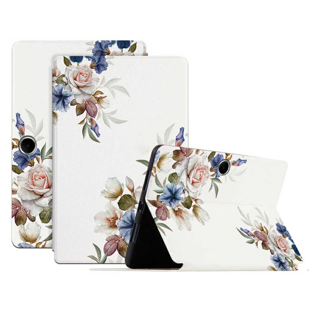For Oppo Pad SE Case Flower Pattern Flip Stand PU Leather Tablet Cover - White Flower Bush
For Oppo Pad SE Case Flower Pattern Flip Stand PU Leather Tablet Cover - White Flower Bush