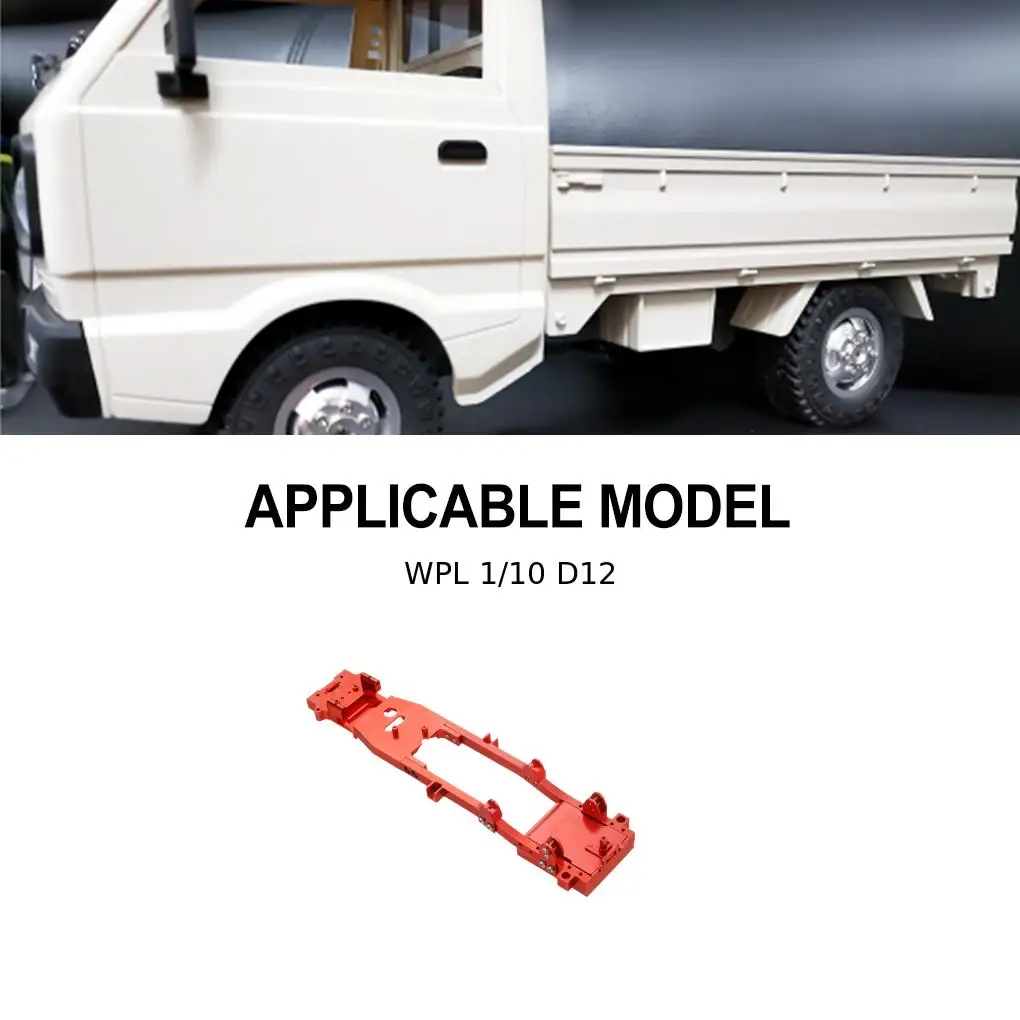 RCGOFOLLOW Aluminum Alloy Car Frame RC Upgrade Part Chassis Frame For 1/10 WPL D12 RC Car Part RC Car Accessories
RCGOFOLLOW Aluminum Alloy Car Frame RC Upgrade Part Chassis Frame For 1/10 WPL D12 RC Car Part RC Car Accessories