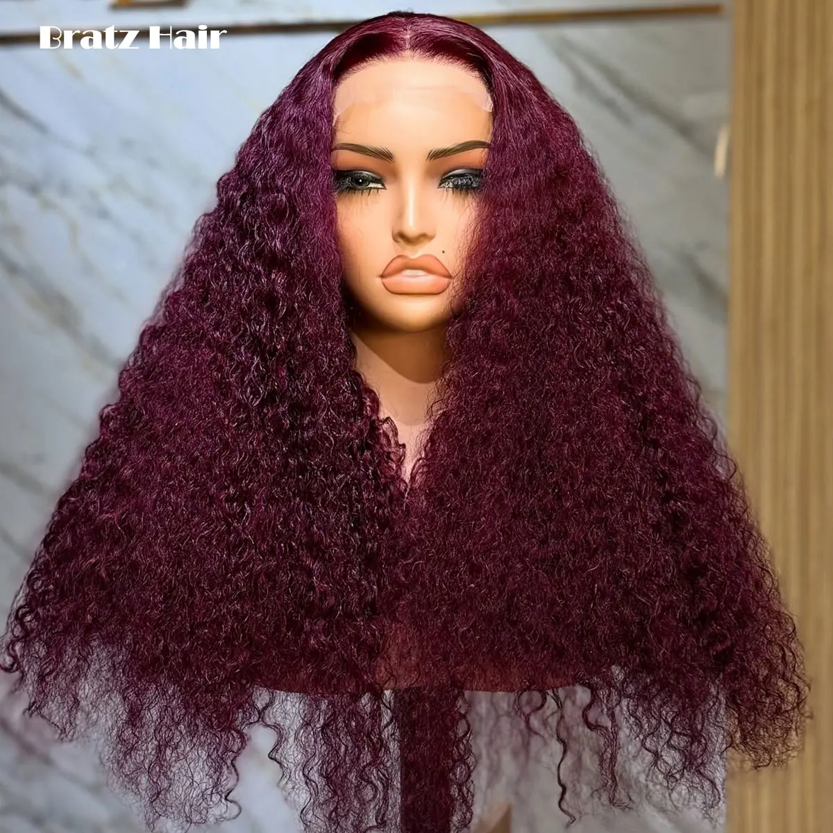 450 High Density Glueless Wig 99J Burgundy 100% Human Hair Deep Curly 13x4 13x6 Lace Front Wigs Ready to Wear Wigs for Woman
450 High Density Glueless Wig 99J Burgundy 100% Human Hair Deep Curly 13x4 13x6 Lace Front Wigs Ready to Wear Wigs for Woman