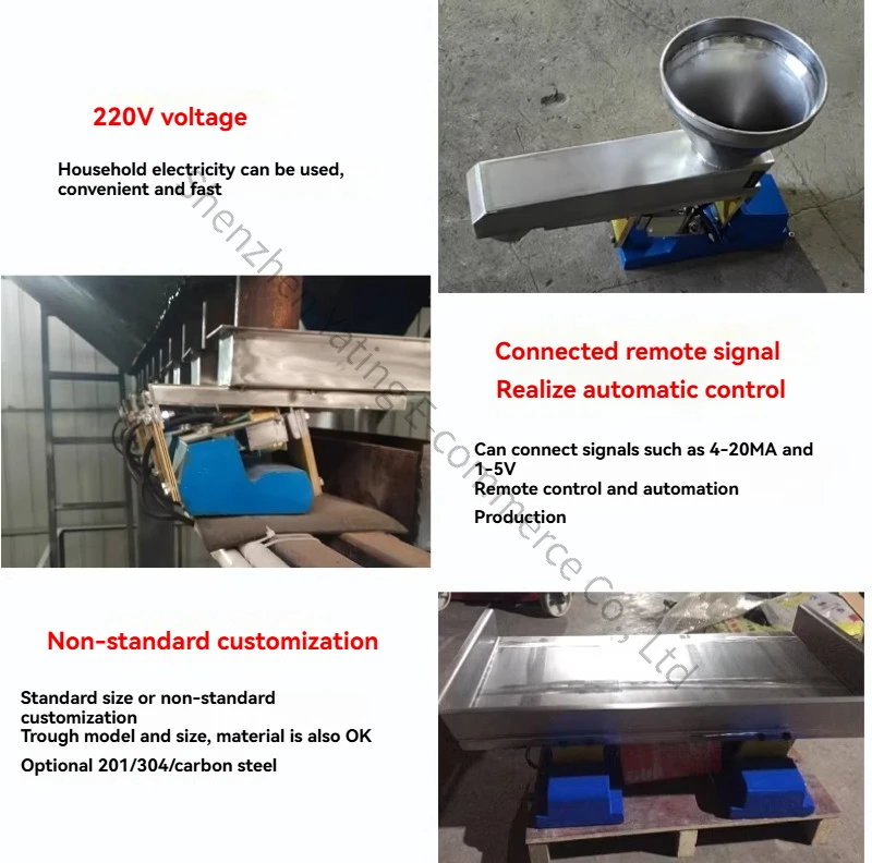 GZV4 100mmx500MM Electromagnetic Vibration Feeder Small Micro Feeding Stainless Steel Food Electromagnetic Vibration Feeder
GZV4 100mmx500MM Electromagnetic Vibration Feeder Small Micro Feeding Stainless Steel Food Electromagnetic Vibration Feeder