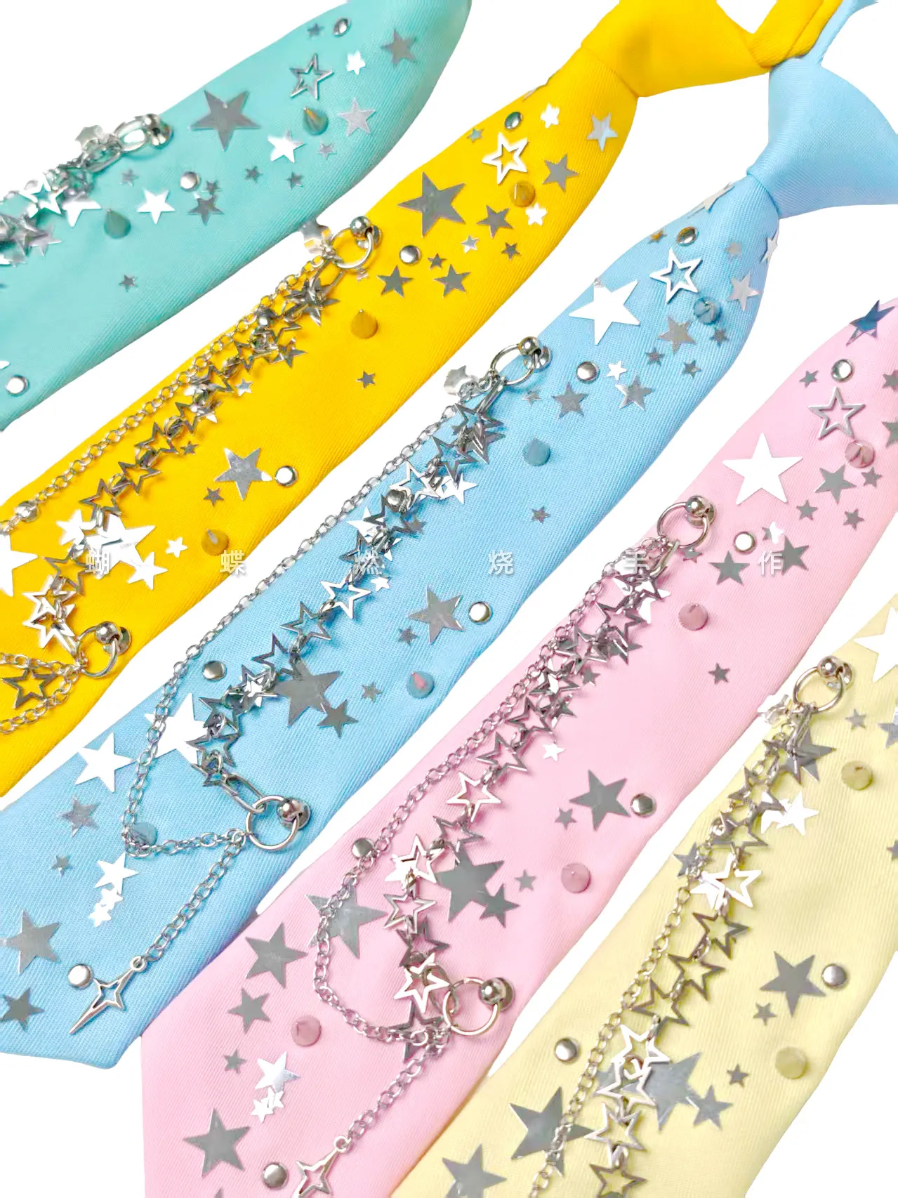 Tie Pentagram Reflective Shining Star Necktie Summer Dopamine Y2K Millennial Sweet Necktie
Tie Pentagram Reflective Shining Star Necktie Summer Dopamine Y2K Millennial Sweet Necktie