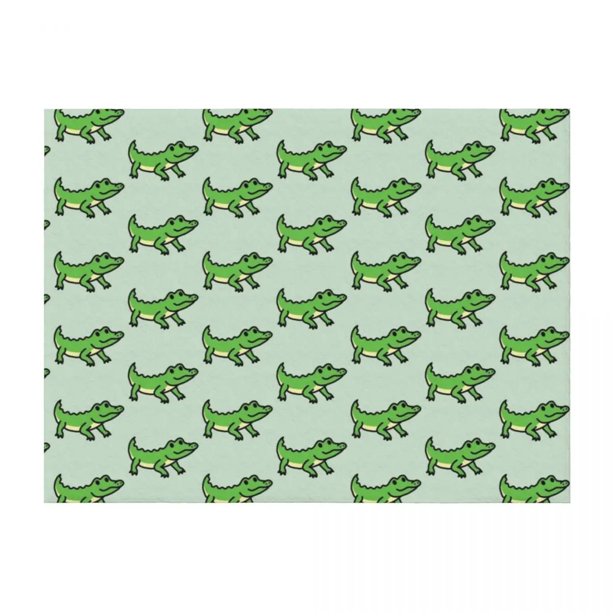 Cute Green Aligator Throw Blanket Personalized Gift Summer for babies manga Blankets 
Cute Green Aligator Throw Blanket Personalized Gift Summer for babies manga Blankets